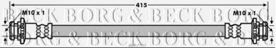 BORG & BECK bbh7707 -  Тормозной шланг